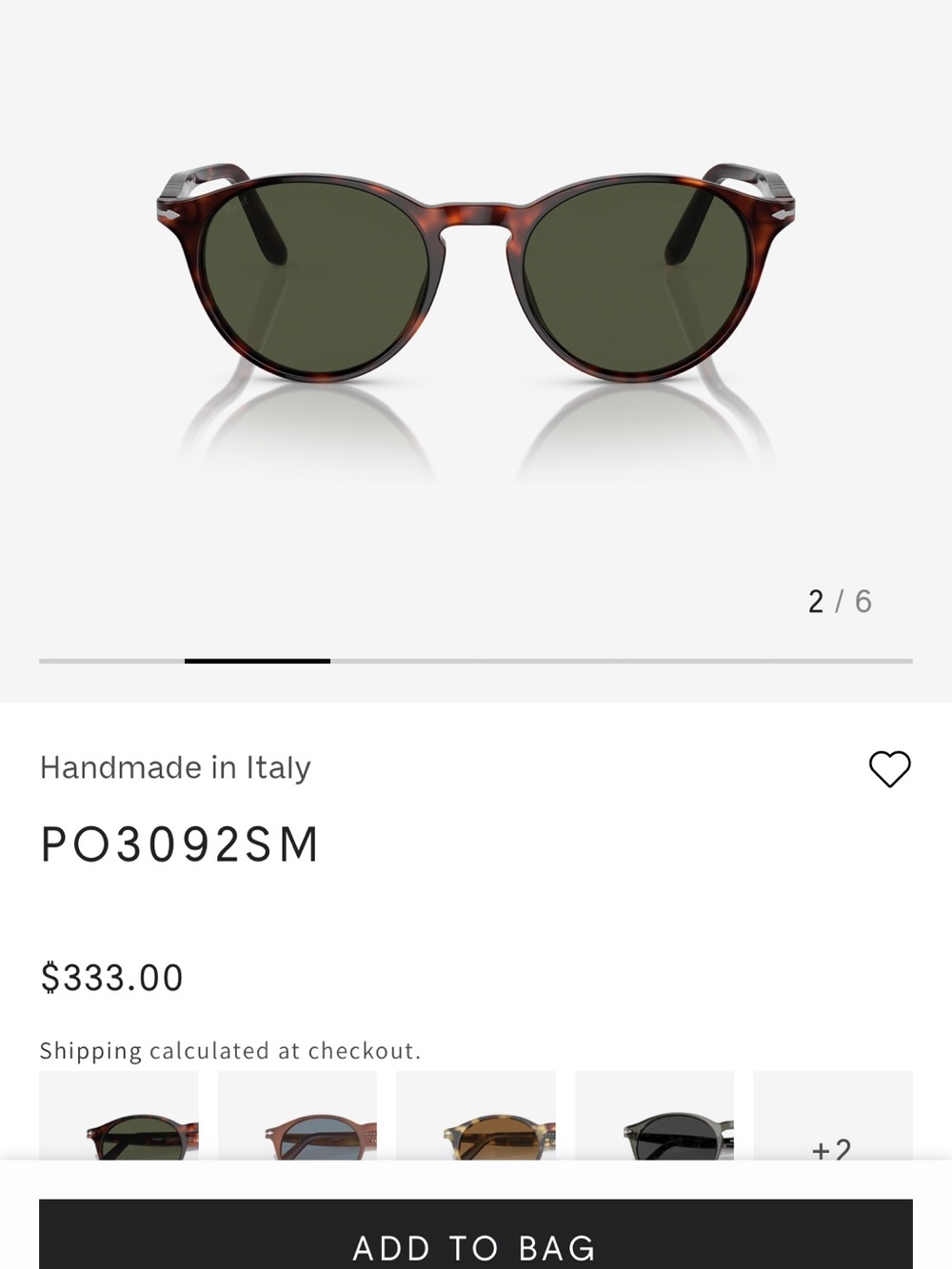 Persol Sunglasses
